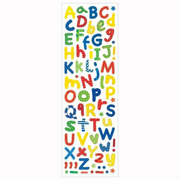 Primary Colors Alphabet Foam PSFO19