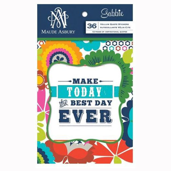 Maude Asbury Gabbie Vellum Quotes AG-DE1124