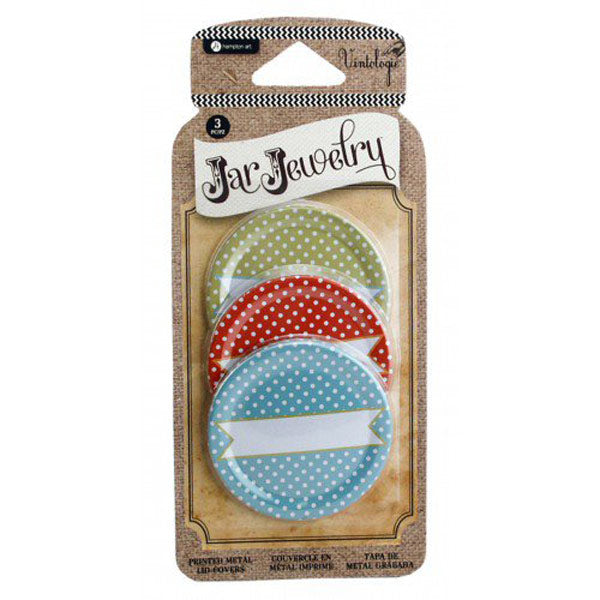 Dot Print Metal Lid Cover HA-JJ0005
