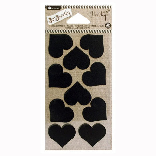 Chalkboard Hearts with Chalk HA-AC0418