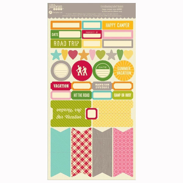 Happy Camper Stew Coordinating Labels HA-JB0082
