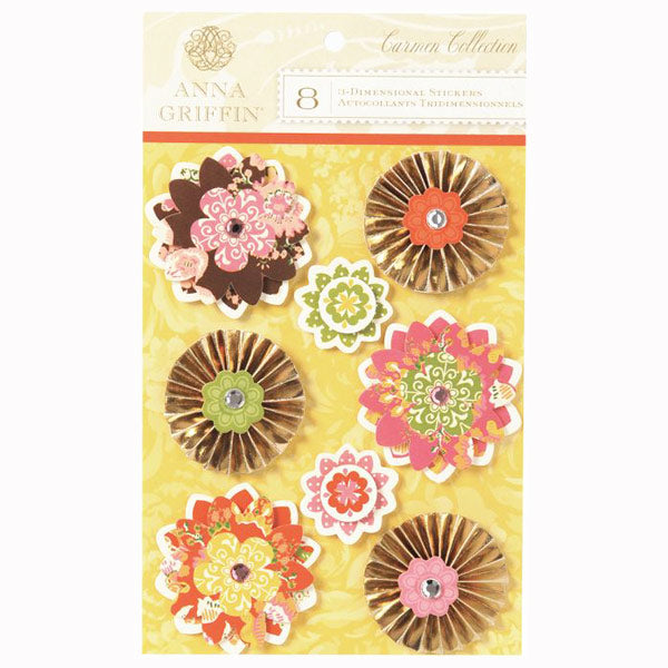 Carmen Collection Flowers and Medallions AG-DE1235