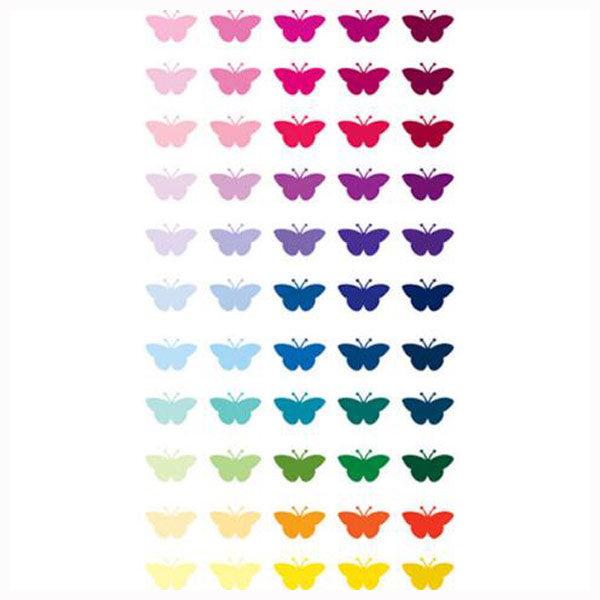 Multicolor Butterfly Repeats S-52-20110