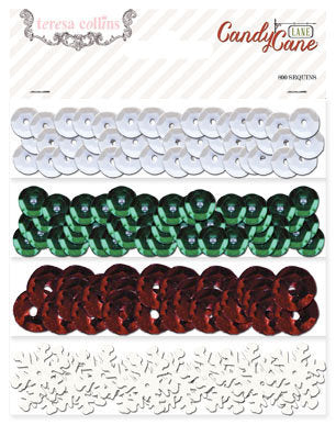 Candy Cane Lane Sequins CCL115