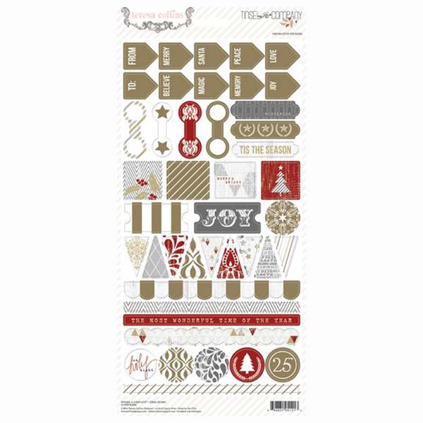 Tinsel and Company Decorative Labels TC1021