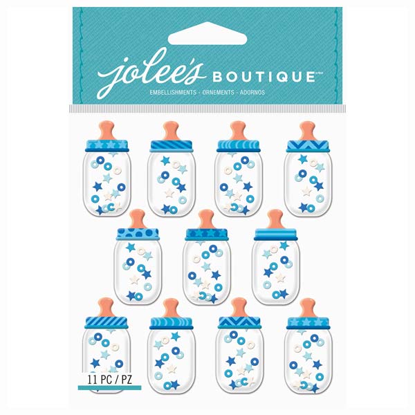 Baby Boy Bottle Dome Repeats 50-21932
