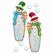 Wooden Snowmen 50-50518