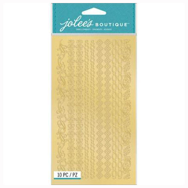 Gold Laser Cut Borders 50-30178
