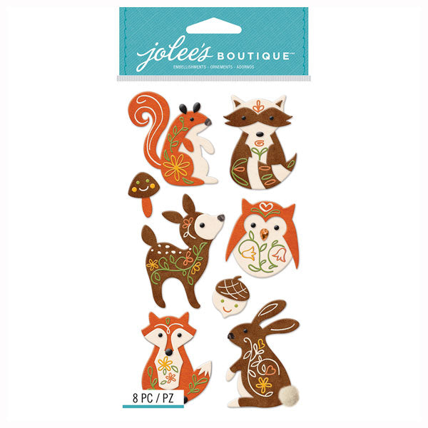 Woodland Felt Animals 50-51034