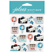 Travel Letterpress Icon Repeats 50-22032