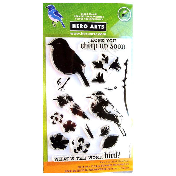 Color Layering Bird and Branch HA-CL866