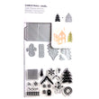 3D Christmas House and Tree R-529185
