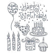 Doodle Birthday R-119936