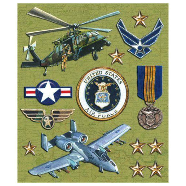 Air Force Sticker Medley KCO-30-588004