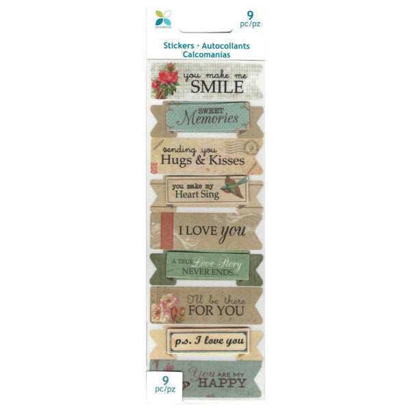 Romance Dimensional Flags M-19351