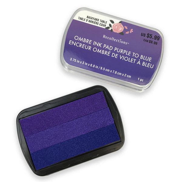 Ombre Ink Purple to Blue R-534745