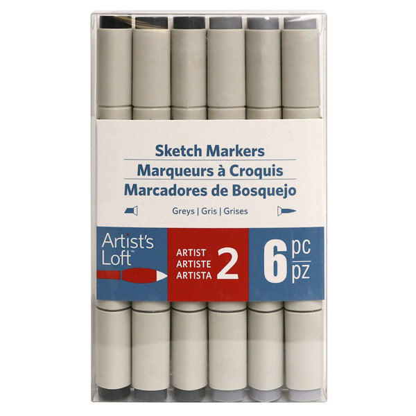 Grey Sketch Markers AL-516312