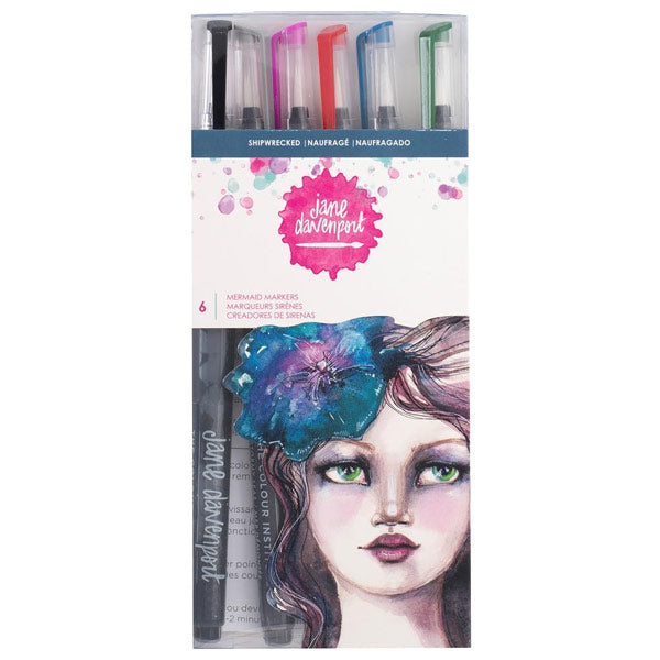 Shipwrecked Mermaid Markers AC-320741