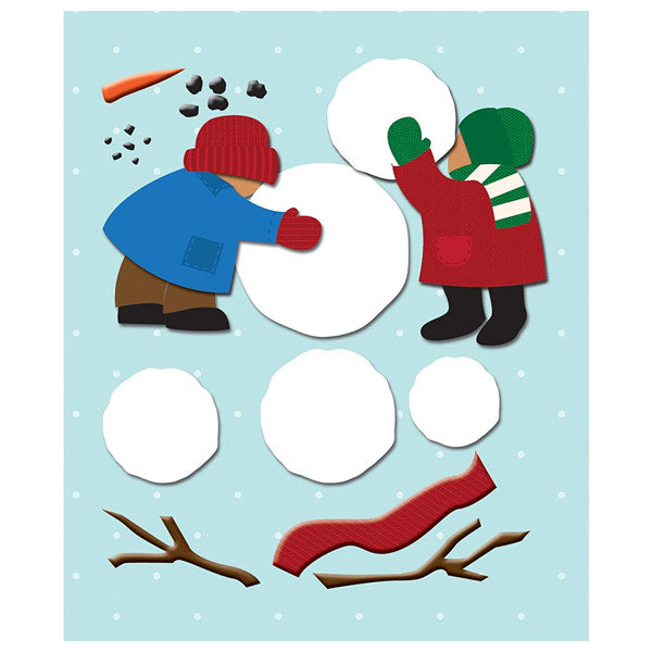 Build a Snowman Sticker Medley KCO-30-585881