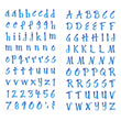 Mini Powder Blue Letters S-SPMSR14P