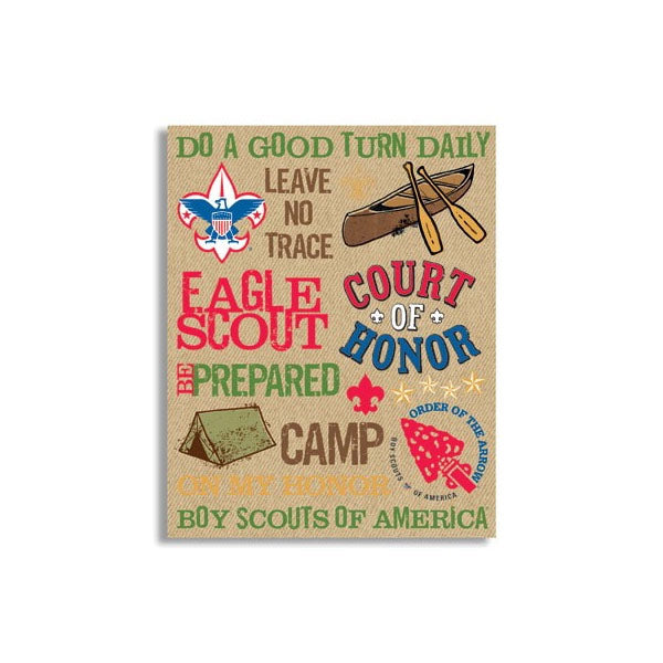 Boy Scouts of America Words 590281