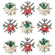 Chipboard Snowflakes 50-21580