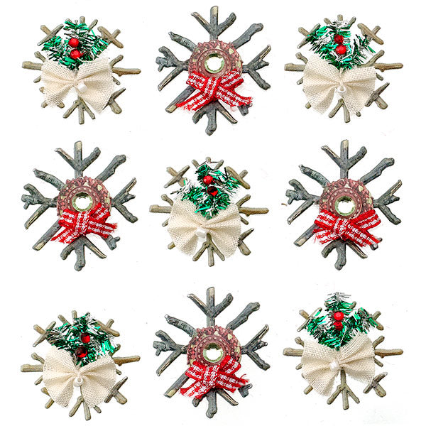Chipboard Snowflakes 50-21580