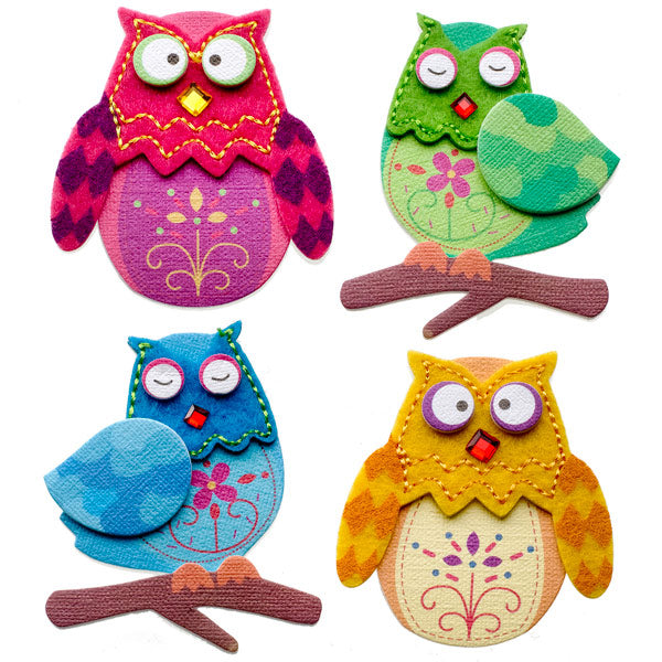 Stitched Owls 50-21299