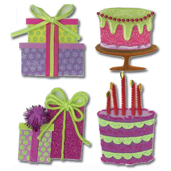 Birthday Cakes and Presents SPJB593