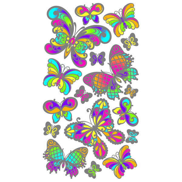 Stained Glass Butterfly S-52-00967