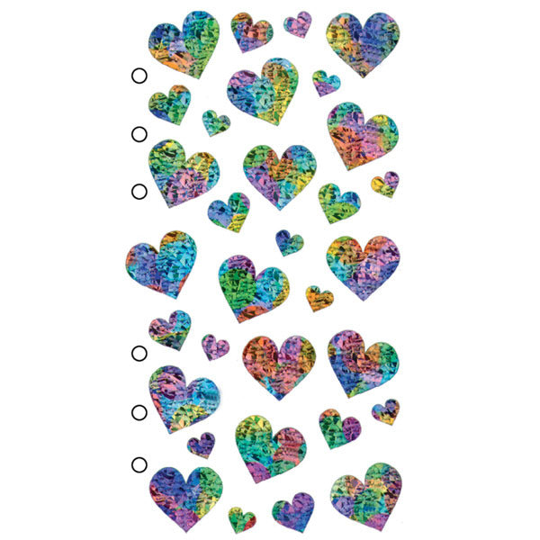 Metallic Pastel Hearts S-SPMT03
