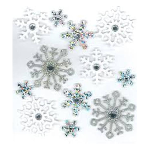 Glitter Snowflakes 50-20484