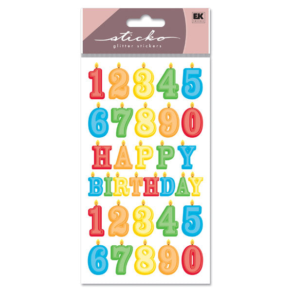 Birthday Number Candles S-SPOCC21