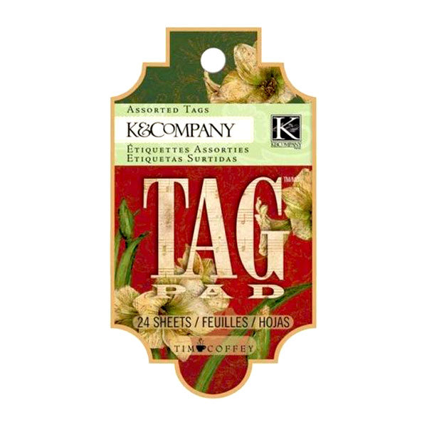 Tim Coffey Christmas Tag Pad KCO-30-666535