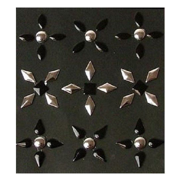 Black and Silver Studs 50-20778