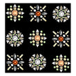 Studs with Rhinestones 50-20700