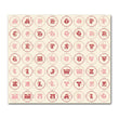 Alpha Embossed Shimmer Je t'Adore MM-36198