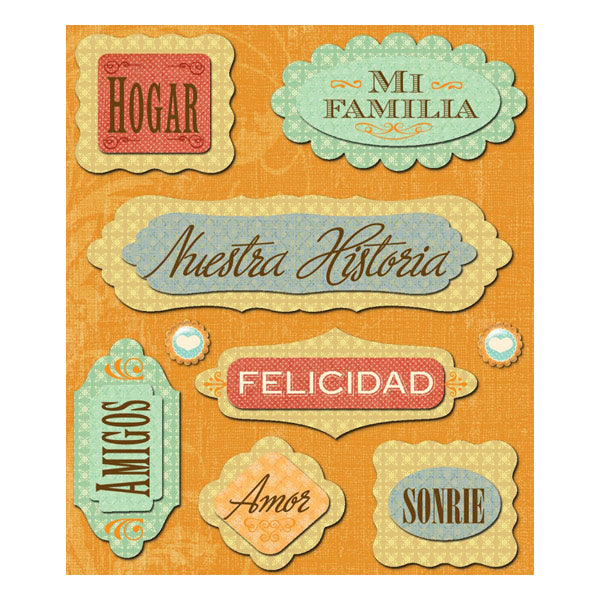 Spanish Language Sticker Medley KCO-30-586123