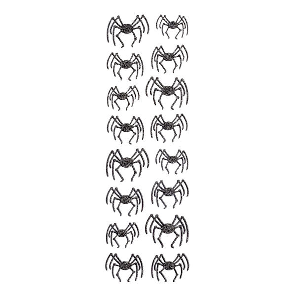 Glittered Spiders MS-41-10008