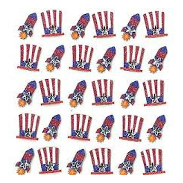 Patriotic Hats and Rockets Repeats 50-20800