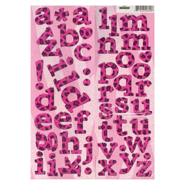 Animal Print Alphabet ME