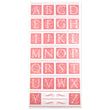 Florentine Alphabet Rose PSX-SR6040
