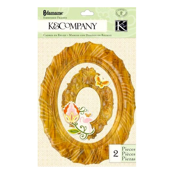 Edamame Woodgrain Embossed Frames KCO-30-619401