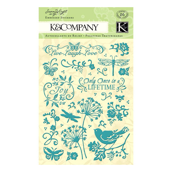 Susan Winget Botanical Swirl Foil Embossed KCO-30-614574