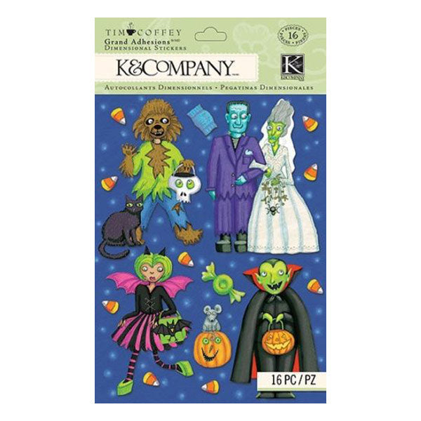 Tim Coffey Halloween Scary Character Grand Adhesions KCO-30-675766