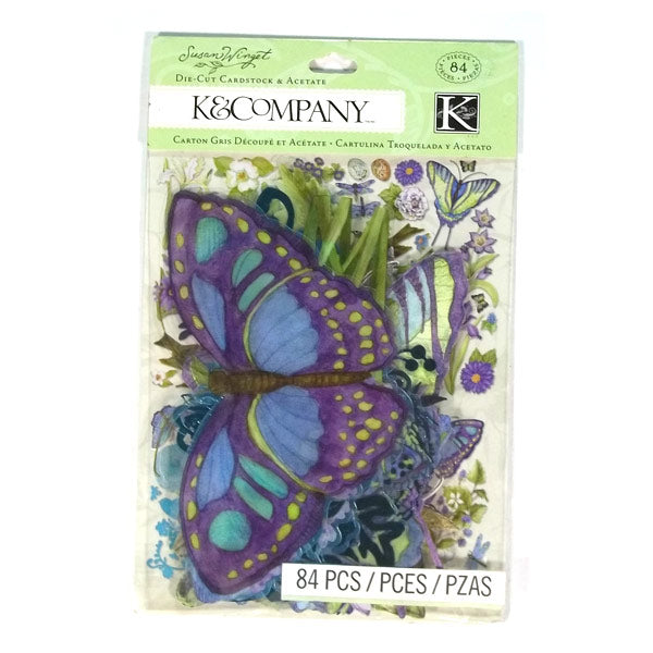 SW Botanical Die Cut Cardstock and Acetate KCO-30-614543