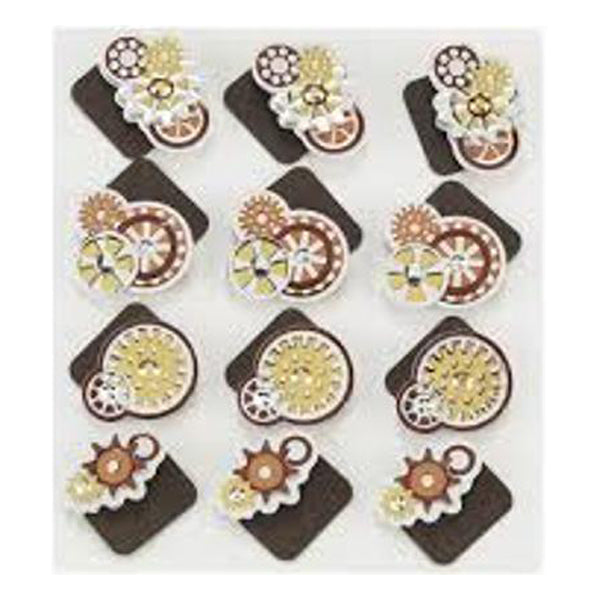 Steampunk Gear Corners 50-21068