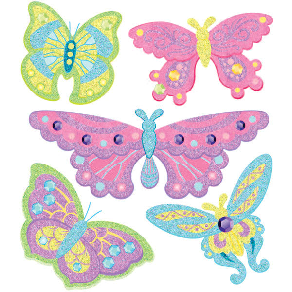 Glitter Butterflies 50-20416