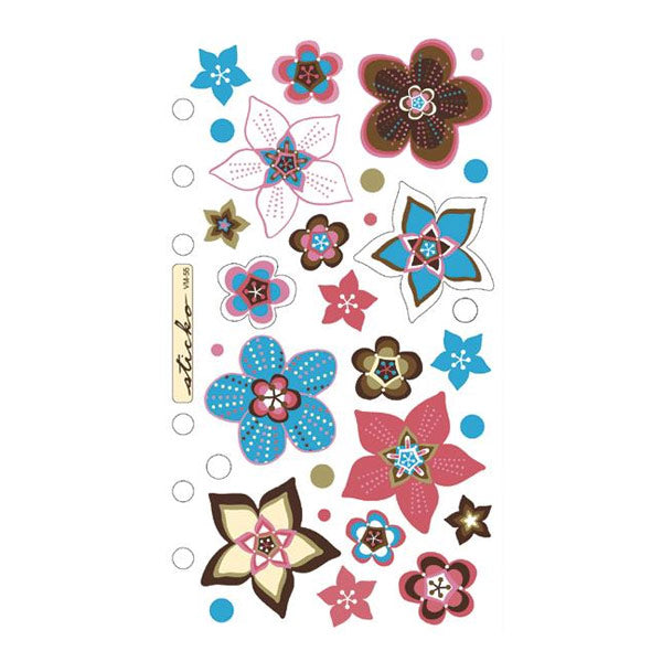 Vellum Retro Flower Works S-SPVM55