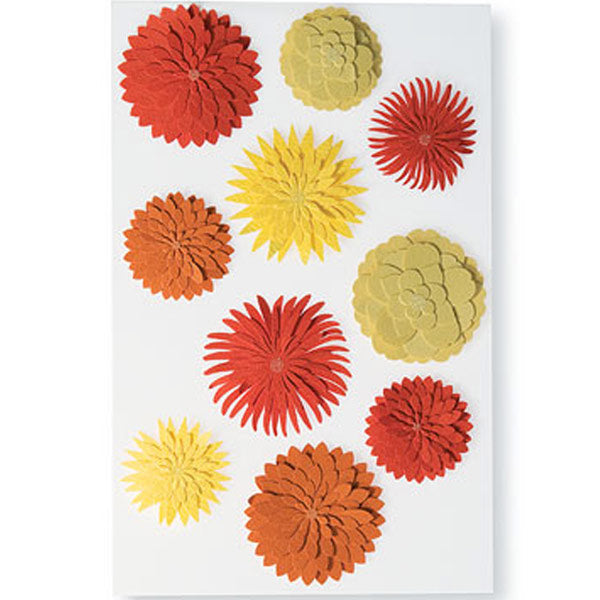 Dimensional Dahlia Stickers MS-M355003